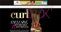 Desktop Screenshot of curlbox.com